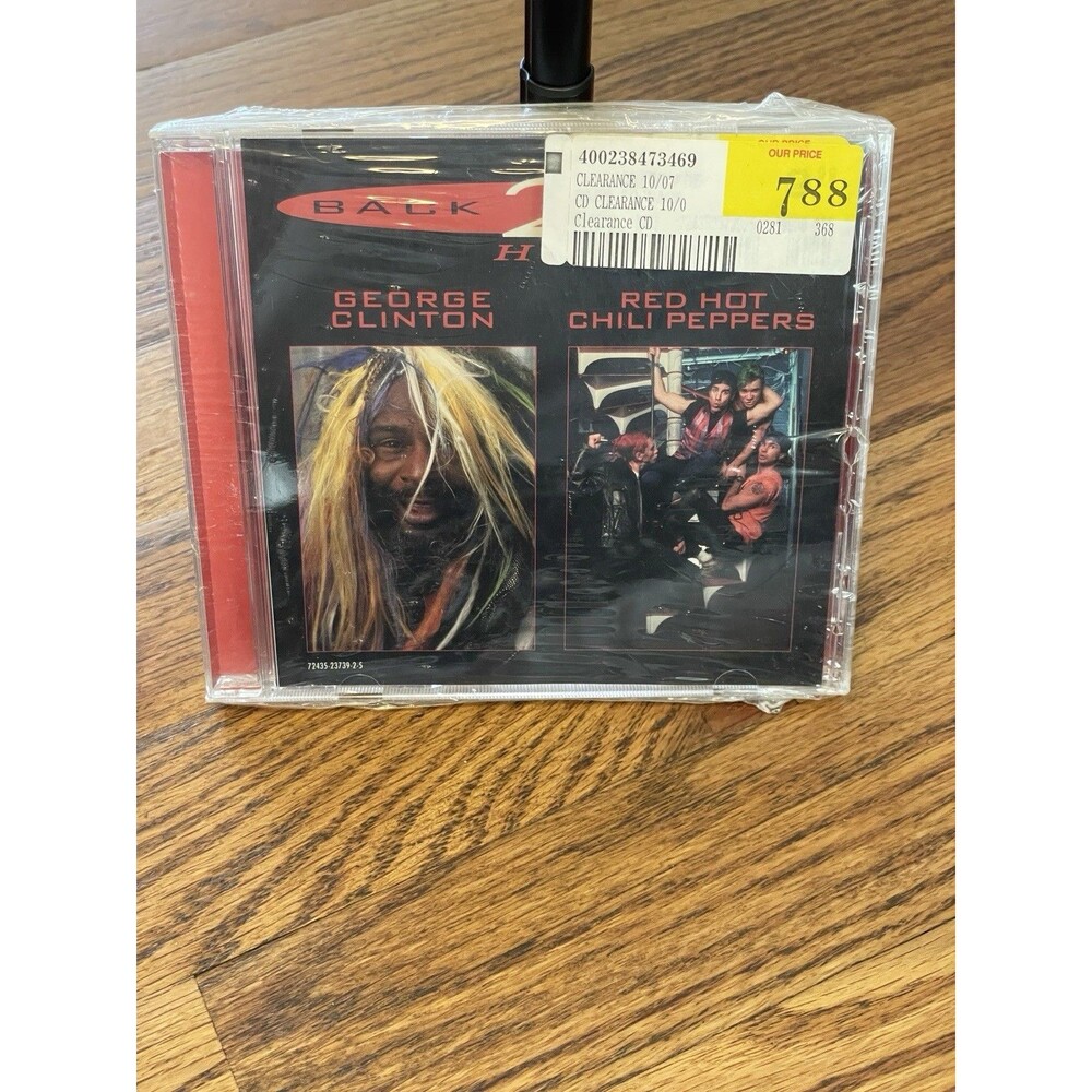 Back to Back Hits by George Clinton Red Hot Chili Peppers CD, EMI-Capitol